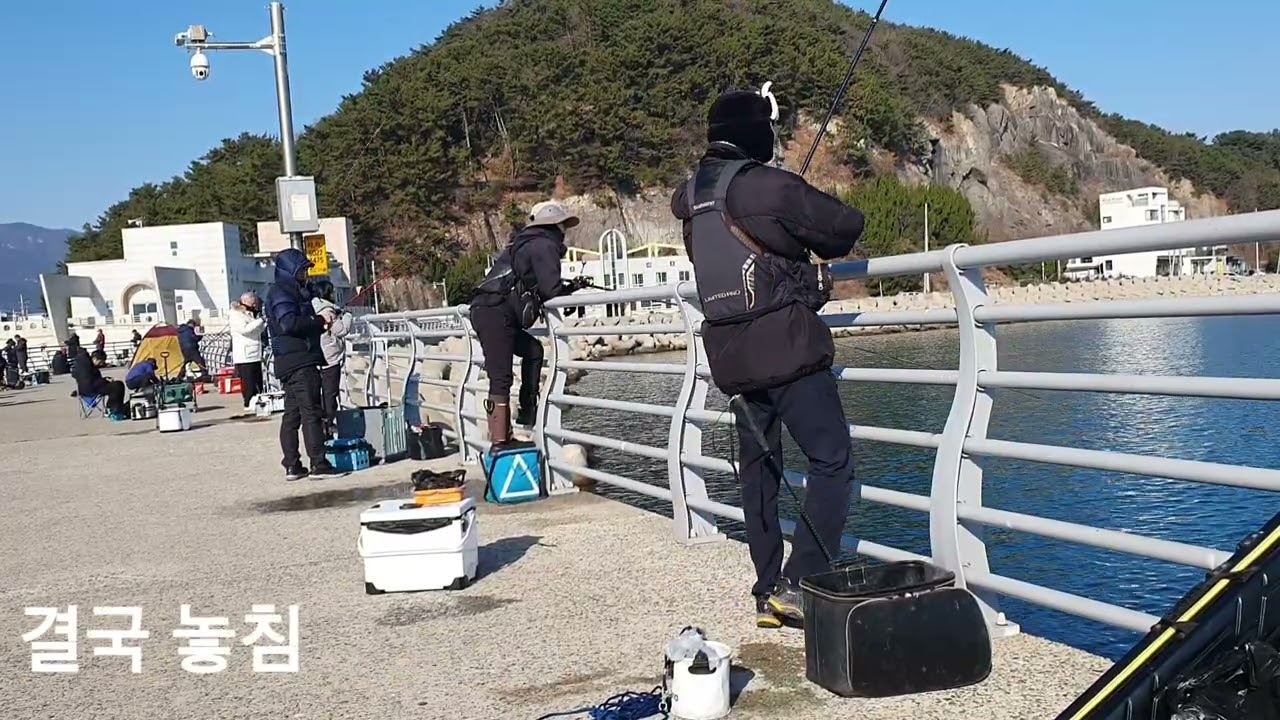 2025년 12월 27일 남해 미조 학꽁치 낚시 