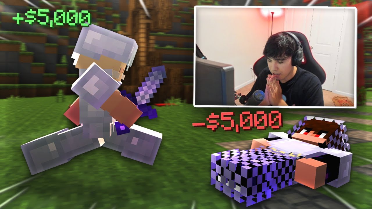 Logging on Lunar Soup with a 5,000 Bounty (Facecam)