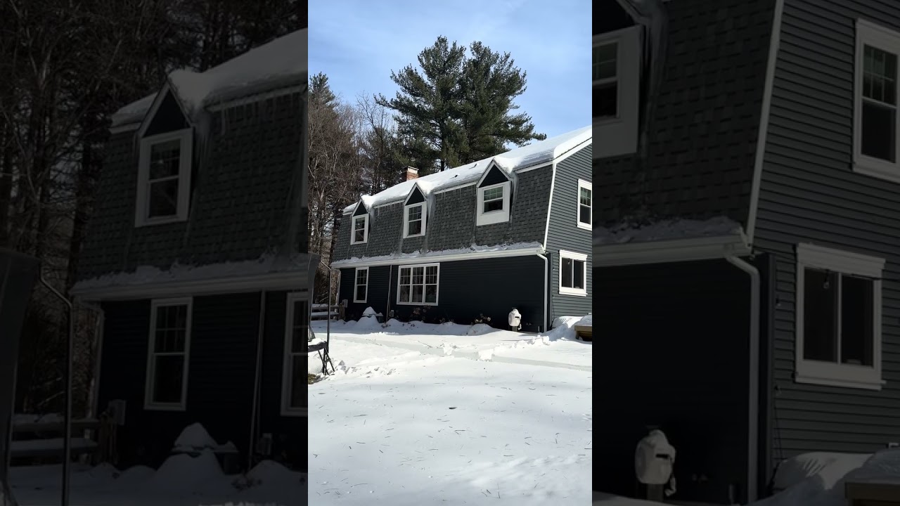 Elite Roofing Ice Dam and snow removal 2026 part one new Hartford, Connecticut #IceDam