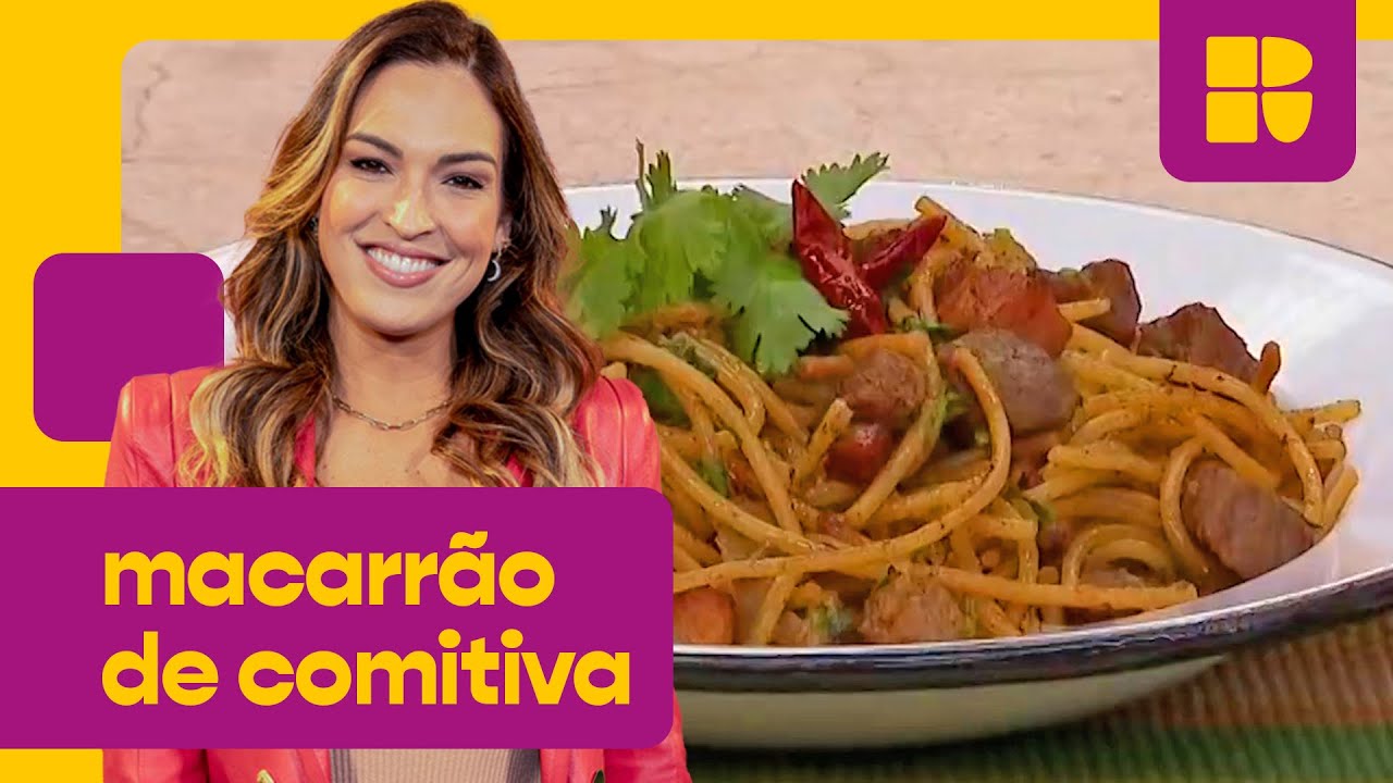 Macarrão de comitiva pantaneiro | É de Casa