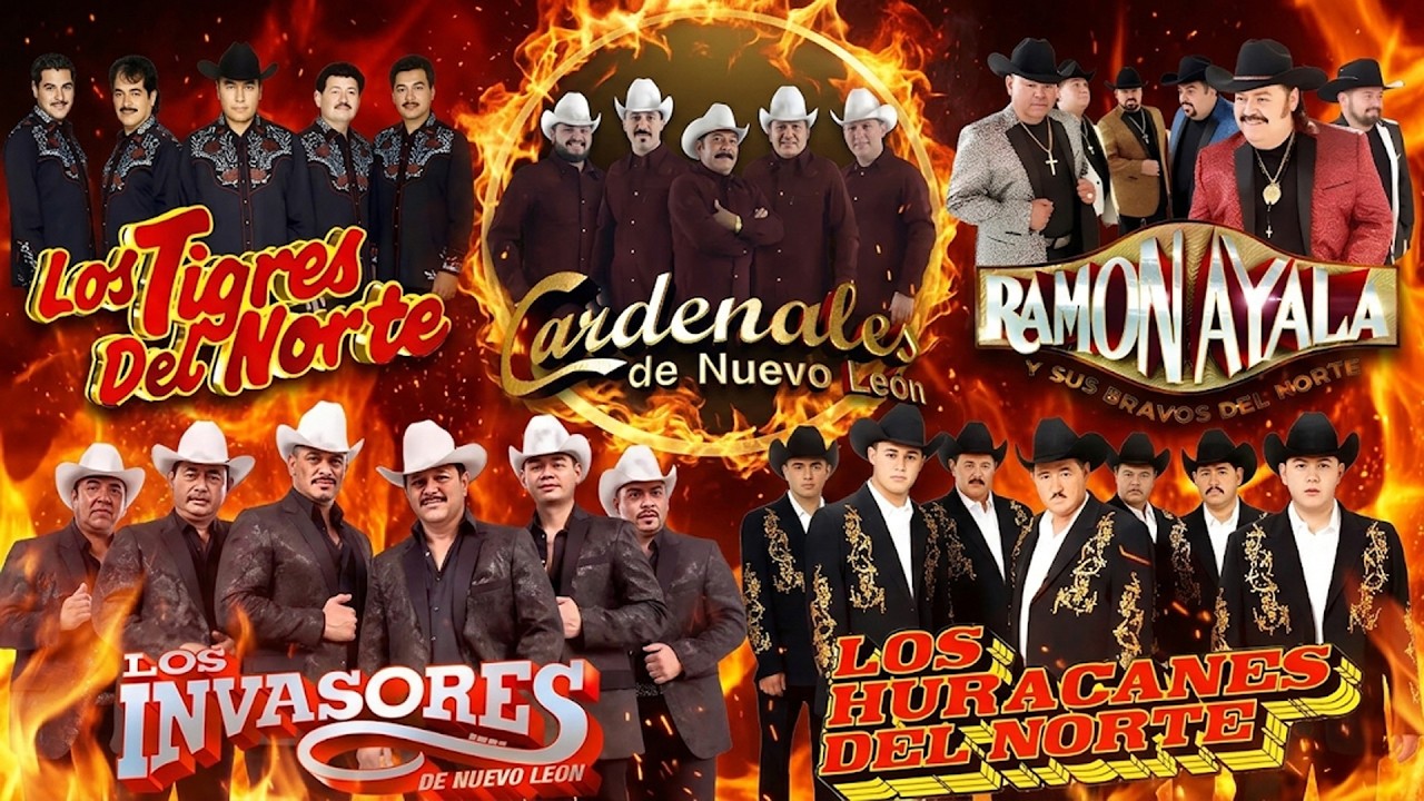 Top Corridos 2026 | Best Mexican Music Mix | Tigres Del Norte, Rieleros Del Norte, ....
