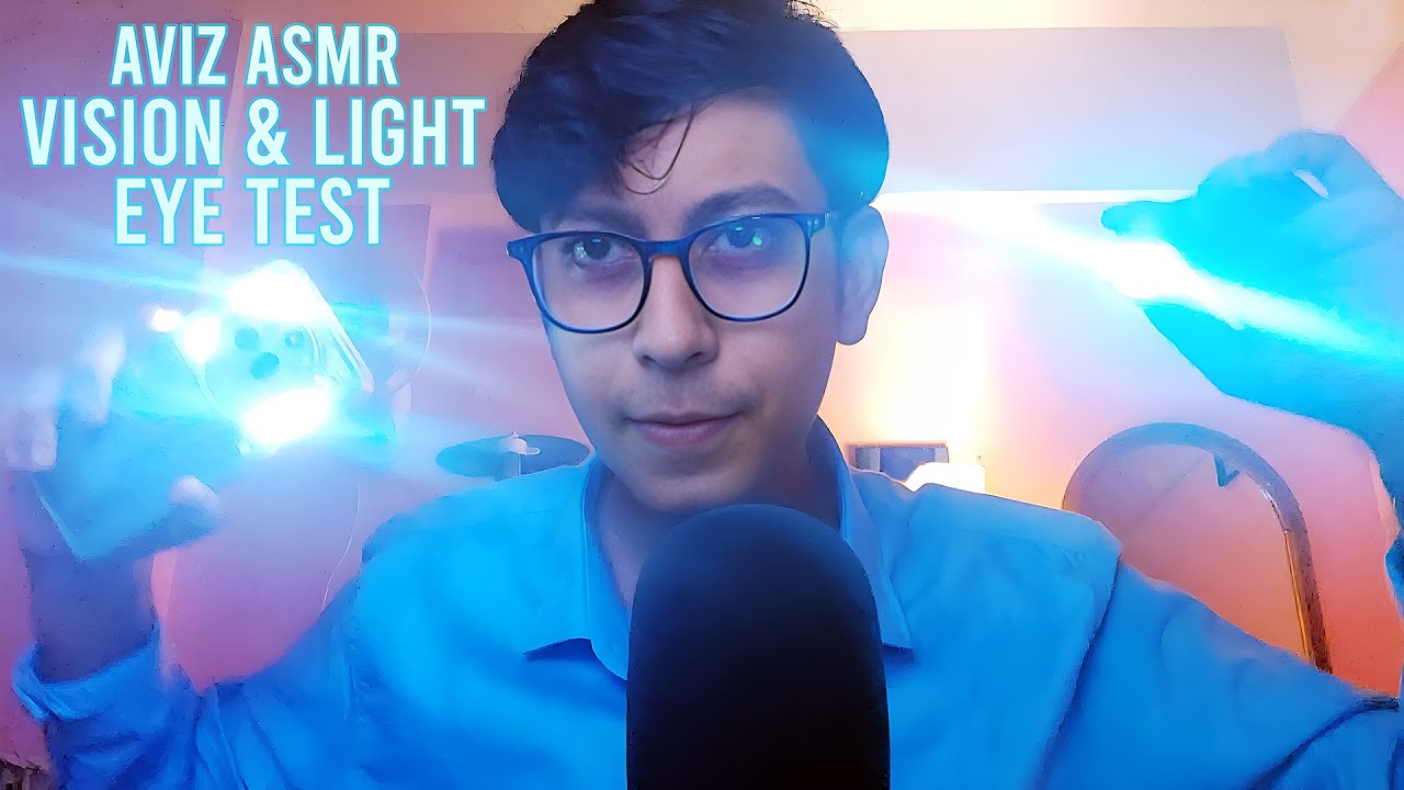 ASMR Eye Exam | Follow the Bright Light - Triggers for Sleep | (Indian Accent) 🇮🇳 | Aviz ASMR 👁️🔦 😴