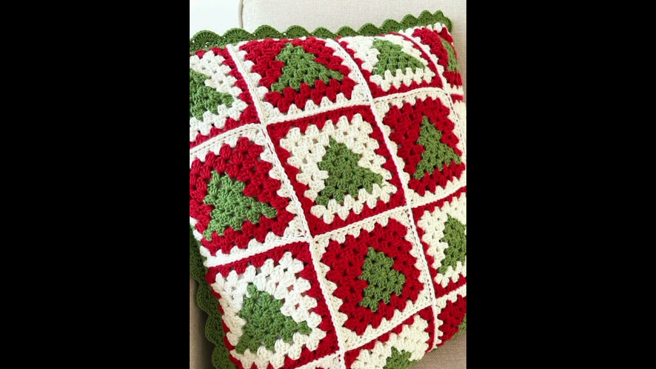 Beautiful and stylish crochet cushion designs #unique new pillows covers ideas