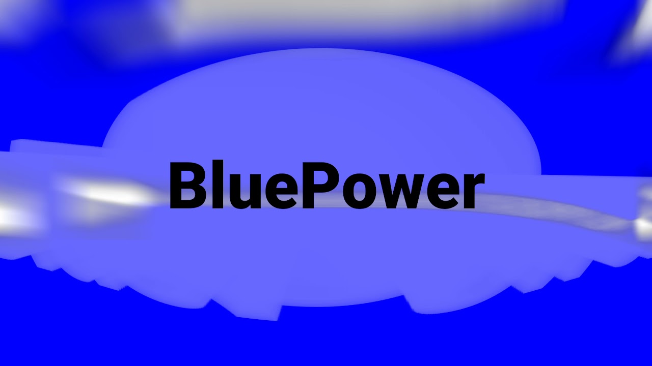 BluePower effect audio for two and a half minutes