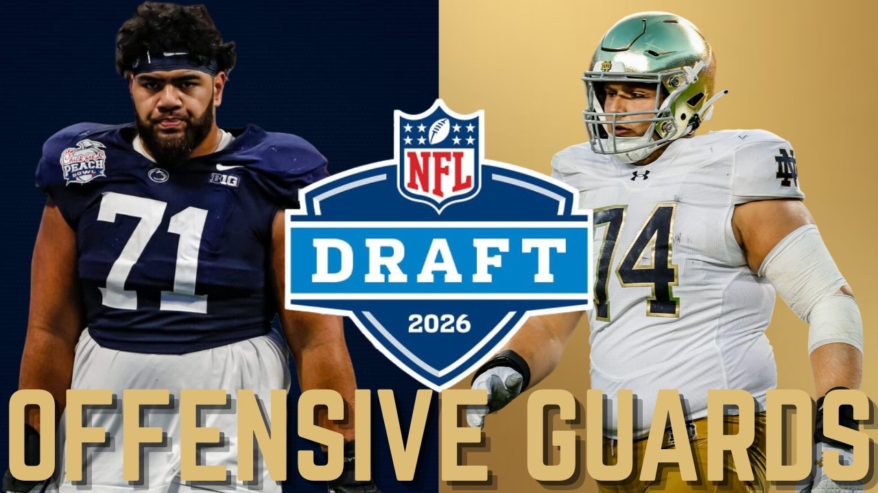 The Top 10 OFFENSIVE GUARDS in The 2026 NFL Draft Class | Pre-Combine Rankings