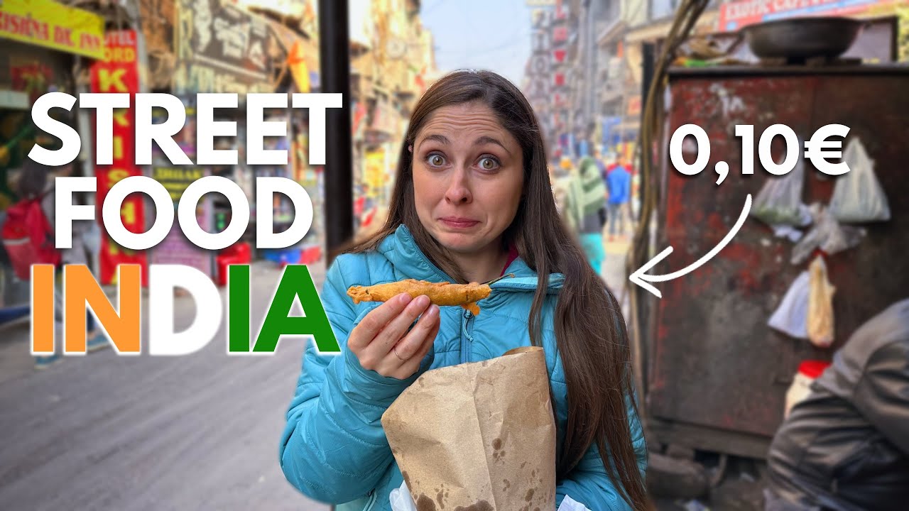 Com'è veramente lo STREET FOOD in INDIA😳🙈