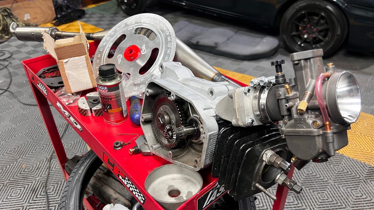 Limando motor zanella due 2t a lo bestia !!! No sirve mas !!!