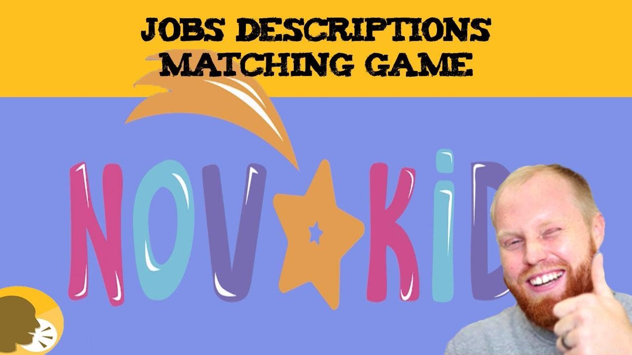 Jobs descriptions 🇬🇧 Matching game