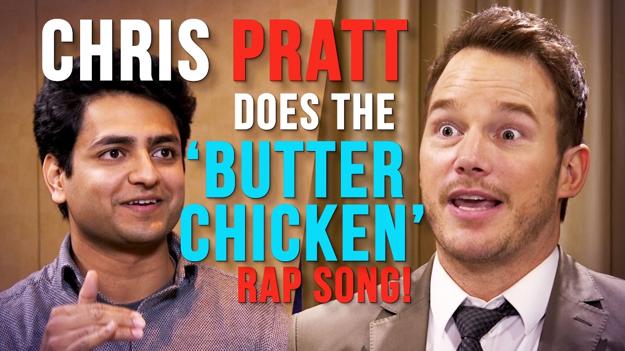 Chris Pratt Does the Butter Chicken Rap Song & Learns Hindi with Kenny