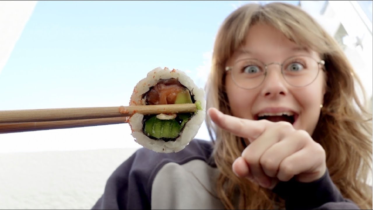 Jeg spiser KUN SUSHI i 24 TIMER!