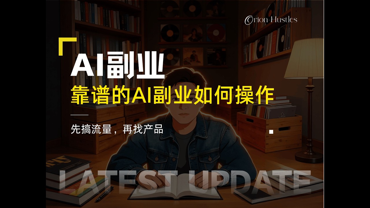 靠谱的AI副业是如何操作的