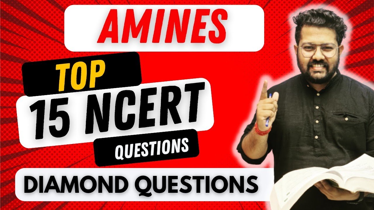Class 12 Chemistry : Most Important NCERT Questions of Amines | Boards 2024 | NCERT Chemistry