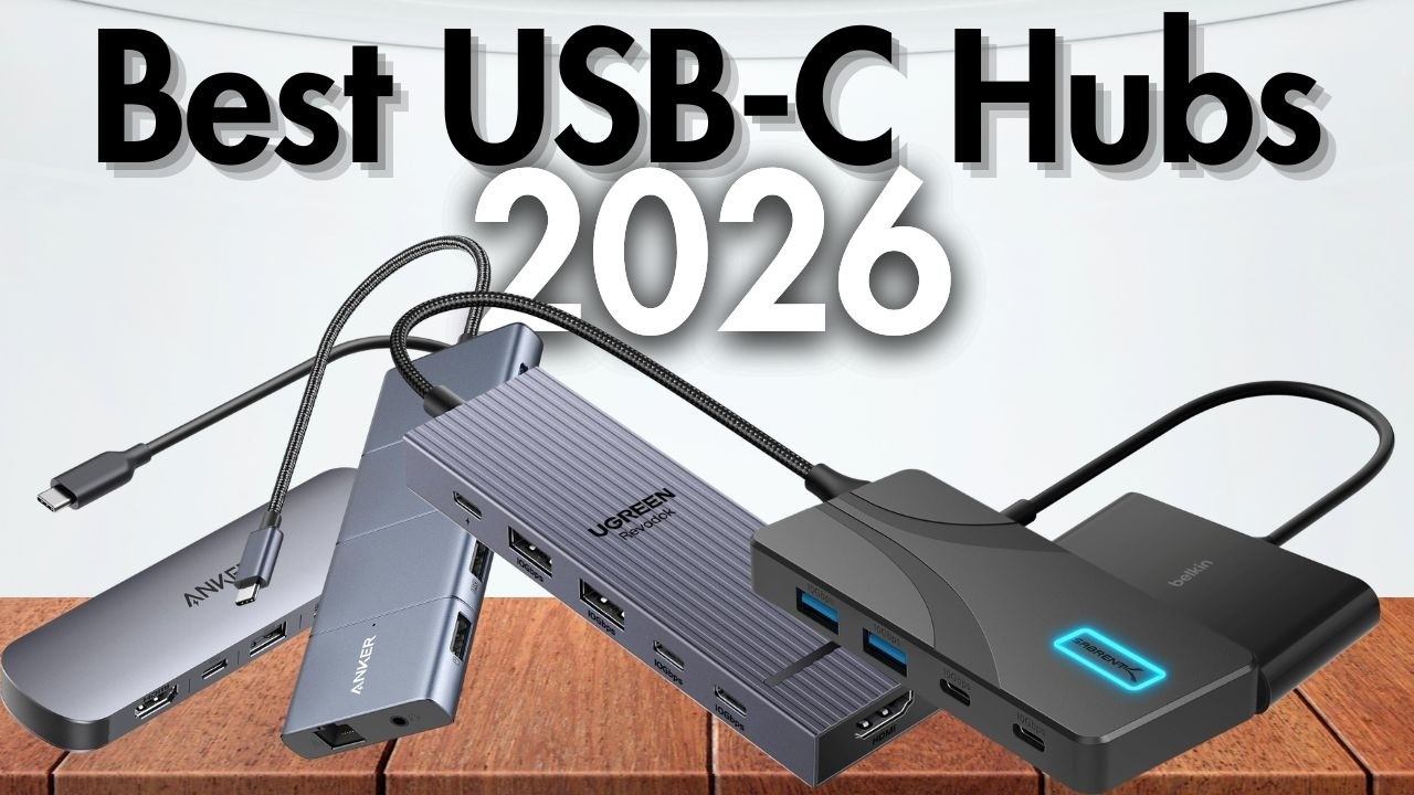 5 najlepszych hub&oacute;w USB-C w 2026 roku [Nie kupuj przed obejrzeniem!]