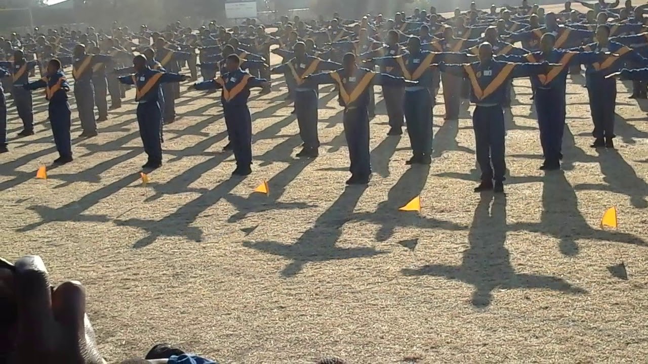 Tshwane SAPS Academy 2015 intake PT display