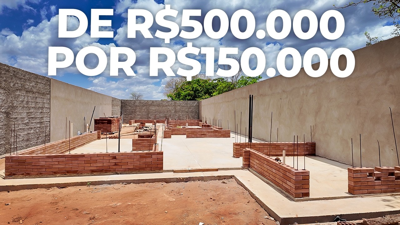 Como Construir Casa com Baixíssimo Custo (Economia Real!)