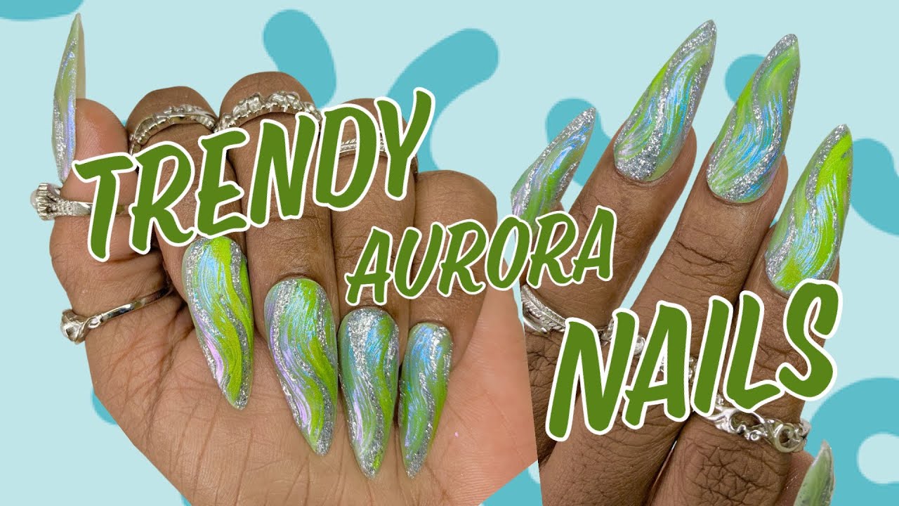 PINTEREST INSPO NAILS - AURORA TEXTURED NAILS