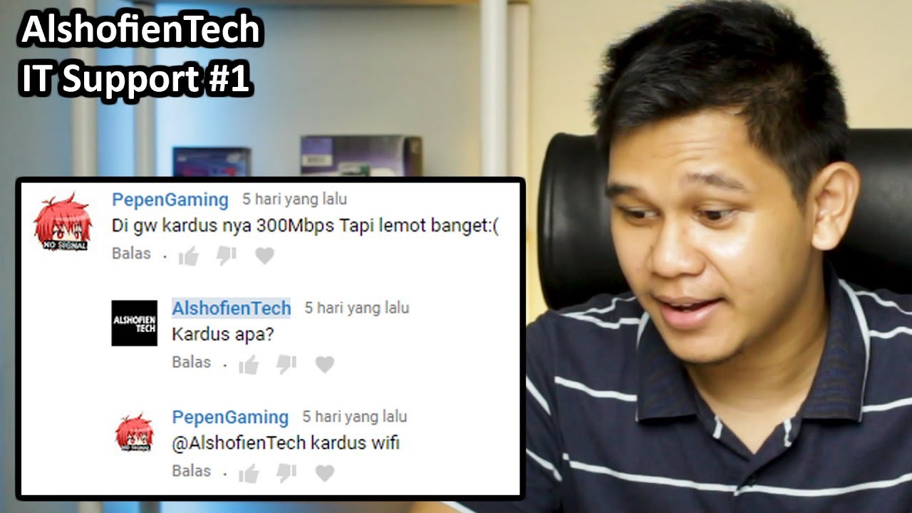 Jangan Ketawa - IT Support #1