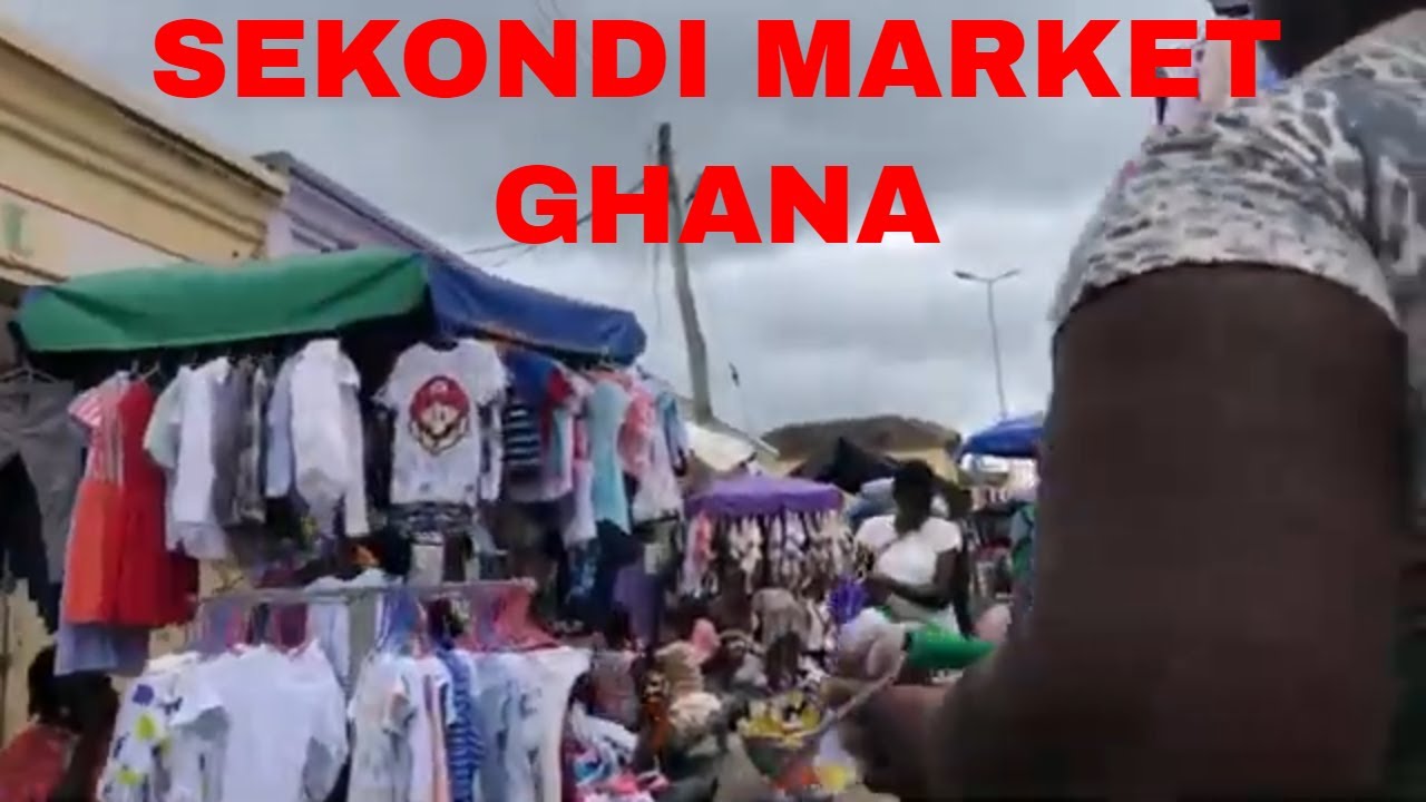 Sekondi Tuesday Market - Sekondi is LIVE Street Walk Ghana - Sekondi Takoradi