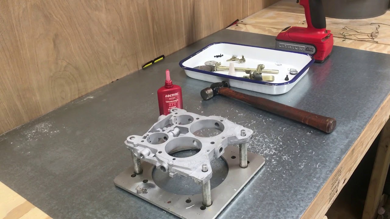 How to install baseplate bushings on Quadrajet