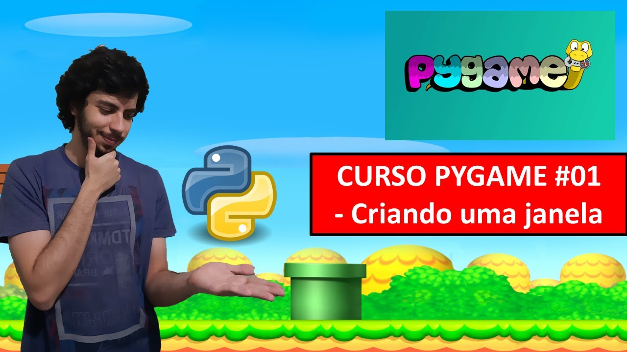 Como fazer jogos em Python! Curso Pygame #01 - Criando uma janela
