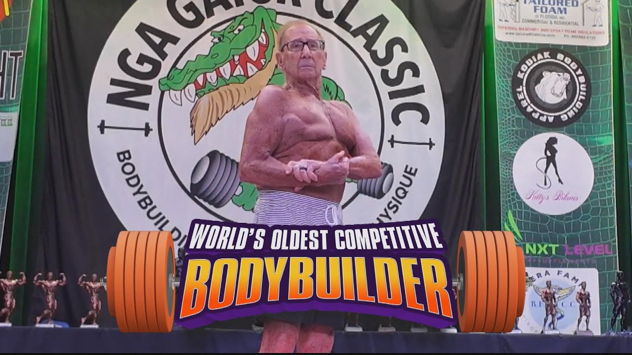 100-Year-Old Man Competes in Bodybuilding Competition
