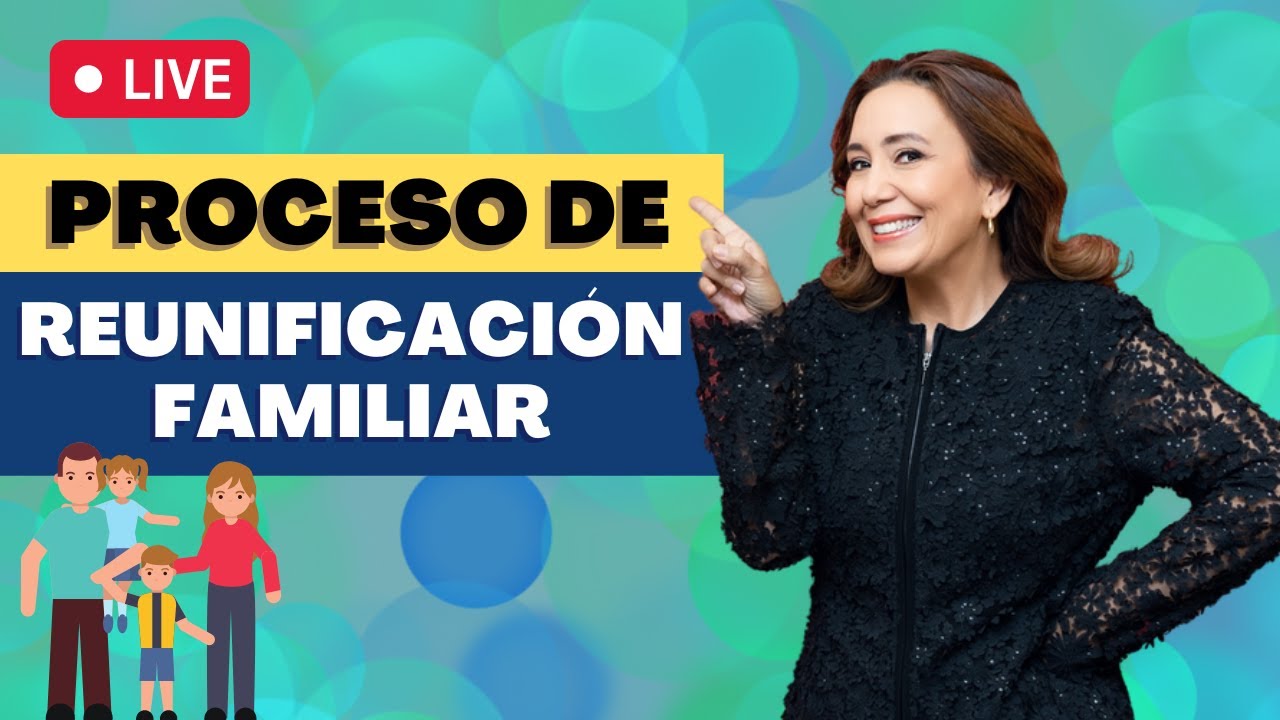 👨‍👩‍👧‍👦 Proceso de reunificación familiar - Inmigrando con Kathia