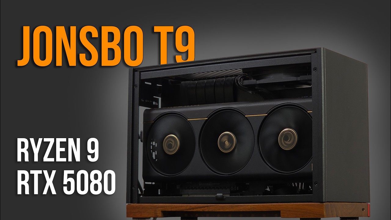 Jonsbo T9 Mini-ITX Gaming Build | Minisforum BD795I SE AMD Ryzen 9 7945HX | RTX 5080 Asus Pro Art
