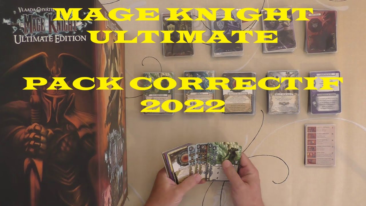[FR] MAGE KNIGHT ULTIMATE - PACK CORRECTIF 2022