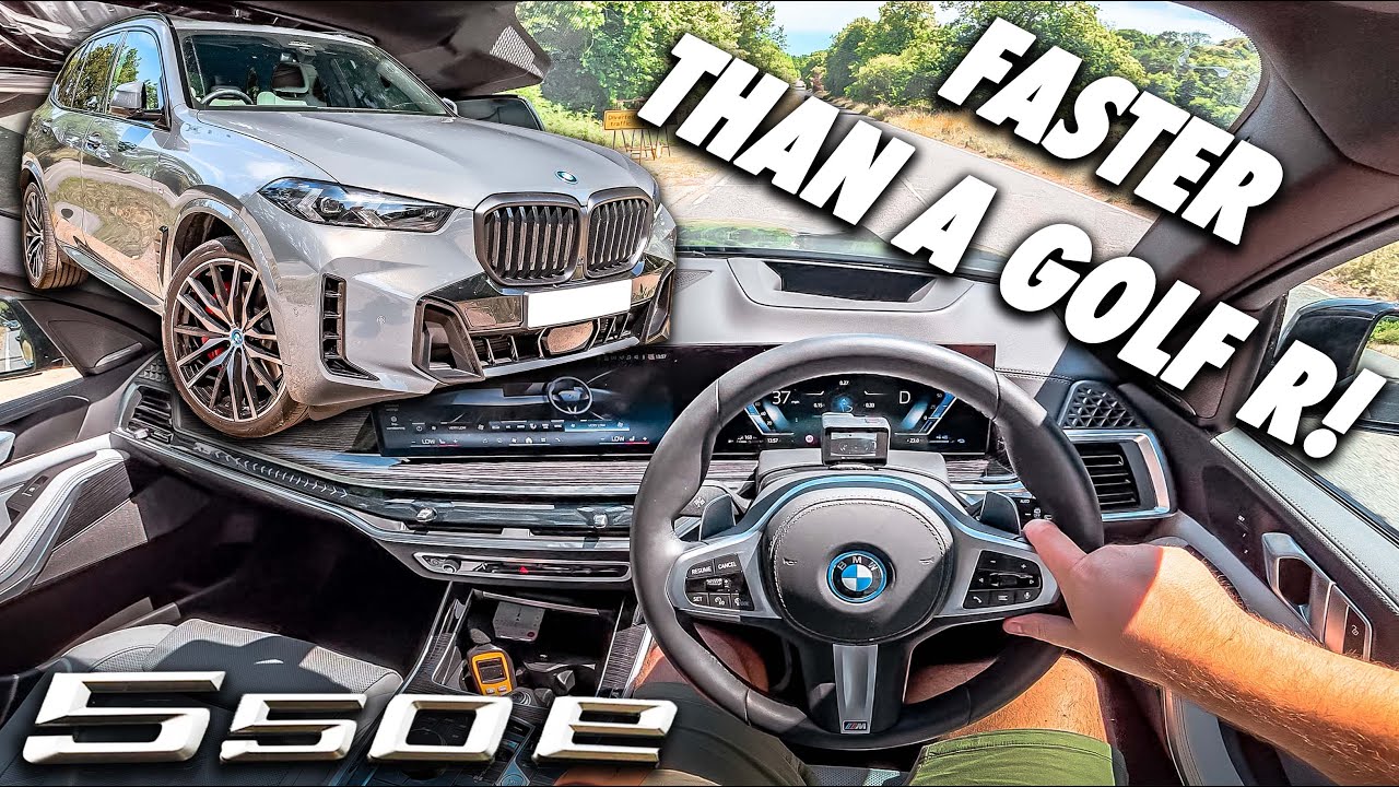 2025 BMW X550E Review // 490hp B58 hybrid madness!