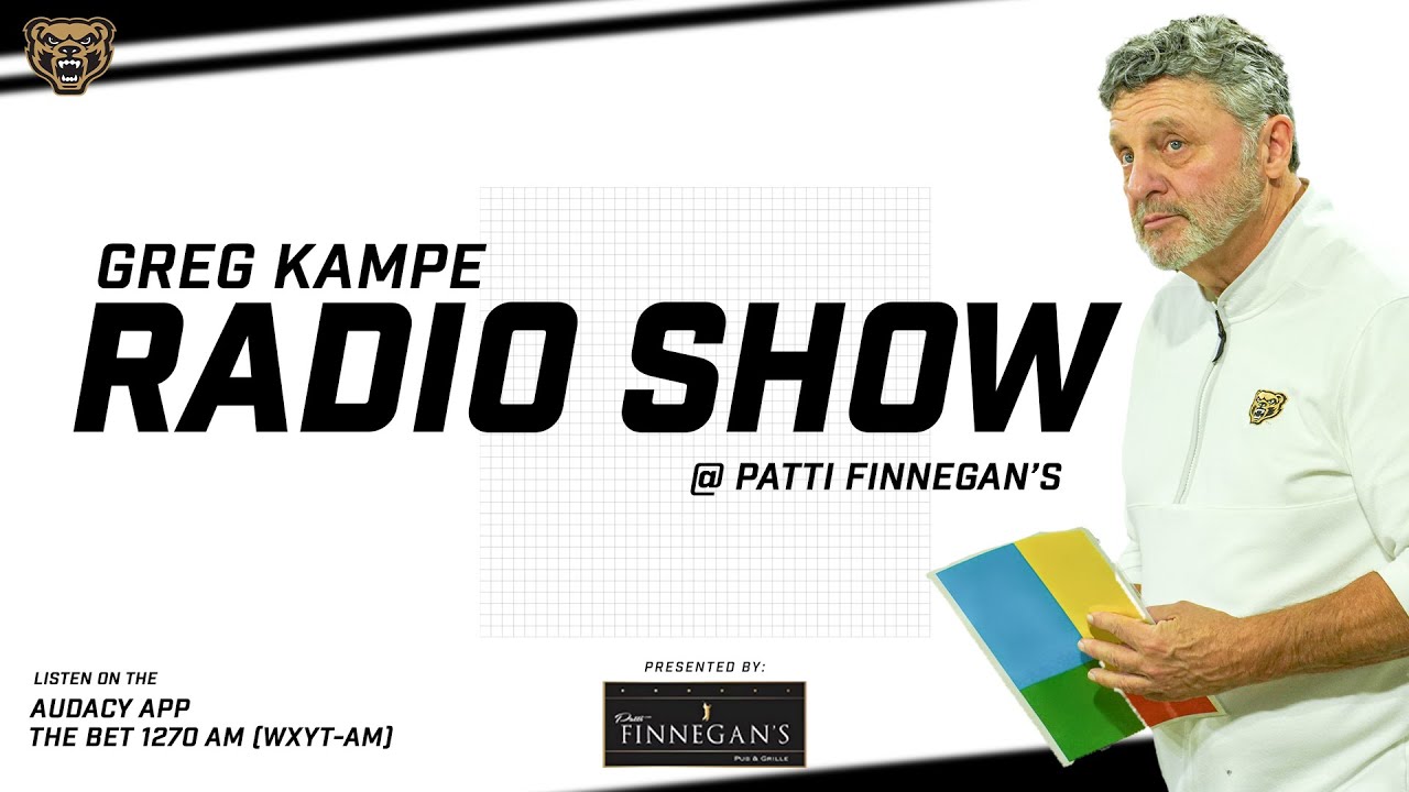 Greg Kampe Radio Show Presented by Patti Finnegan's Feat. Brody Robinson | 11-18-2025