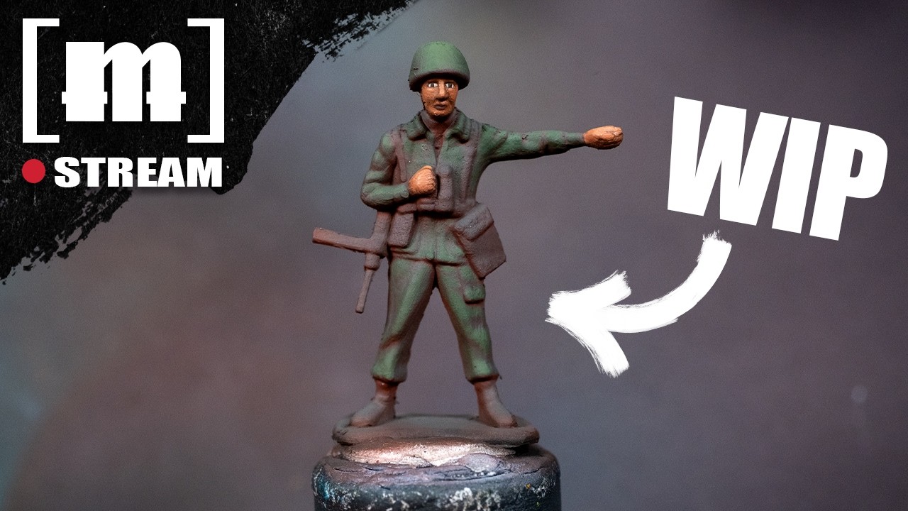 FEB 12 - Painting Green Army Men!