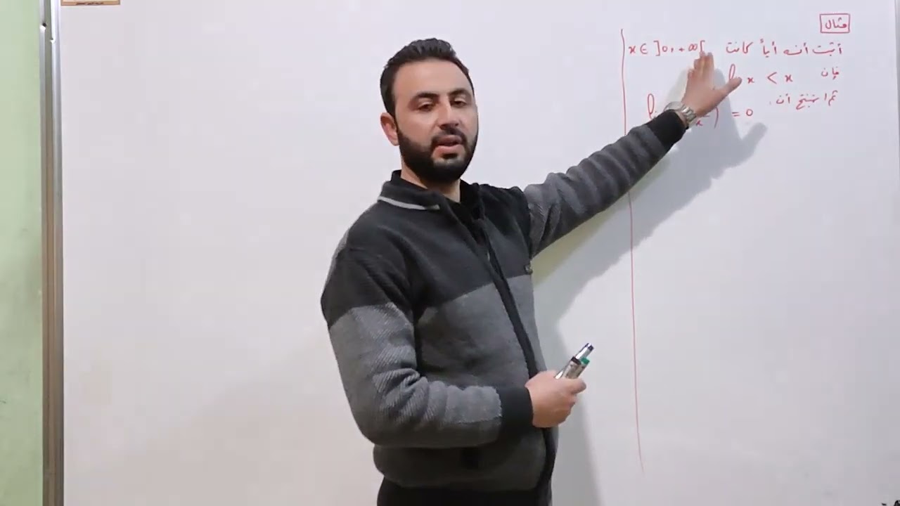 تحليل.. تطبيقات الاشتقاق...دراسة اطراد دالة واثبات صحة متراجحة