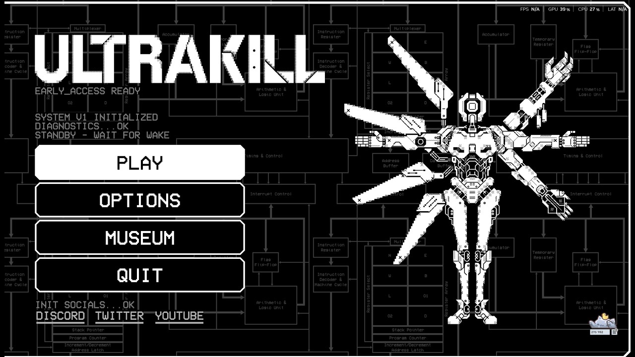 minos p-rank standard 2.42 #ultrakill #gaming #shoot #shootinggames