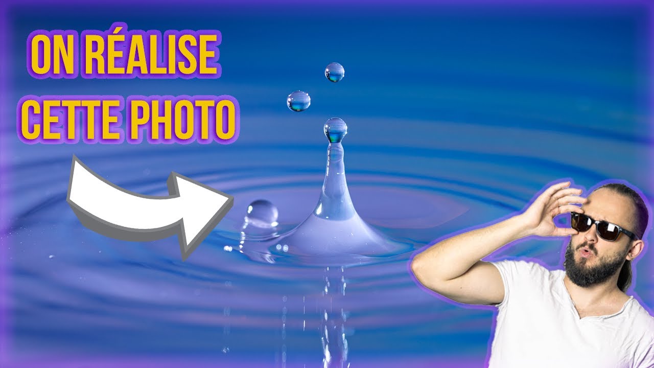 Tuto : Photographier Une Goutte d'Eau qui Tombe (à la maison)
