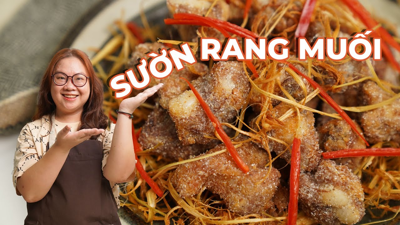 C&aacute;ch l&agrave;m SƯỜN RANG MUỐI ngon mềm tại nh&agrave; | Cook b&eacute;o