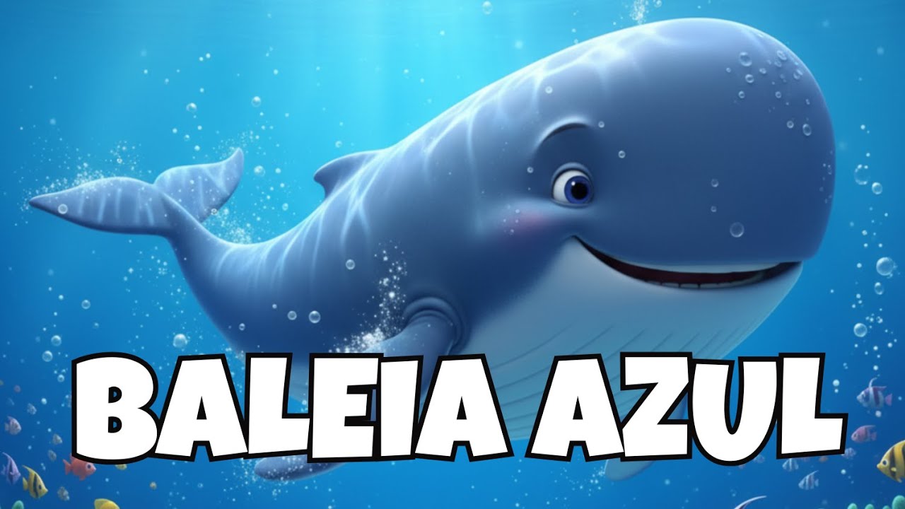 Baleia Azul - Música infantil divertida para cantar e dançar!