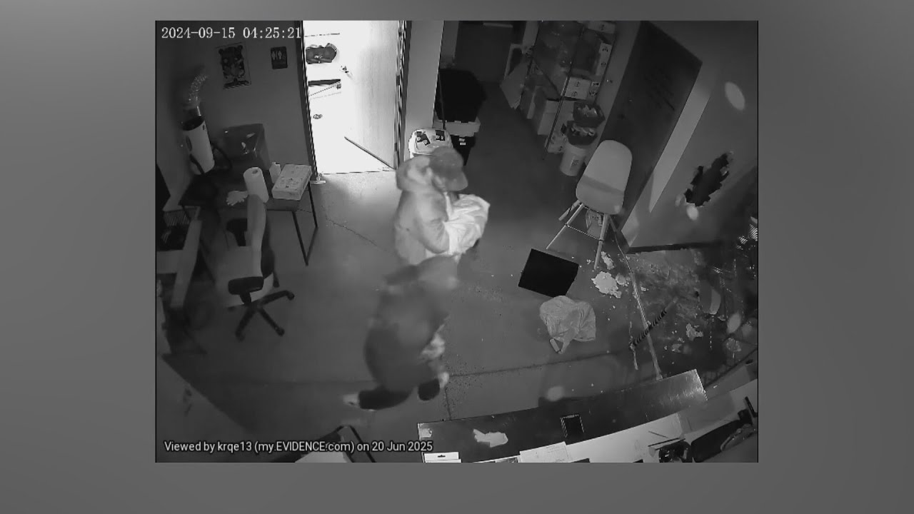 VIDEO: Burglaries captured on camera at Albuquerque dispensary