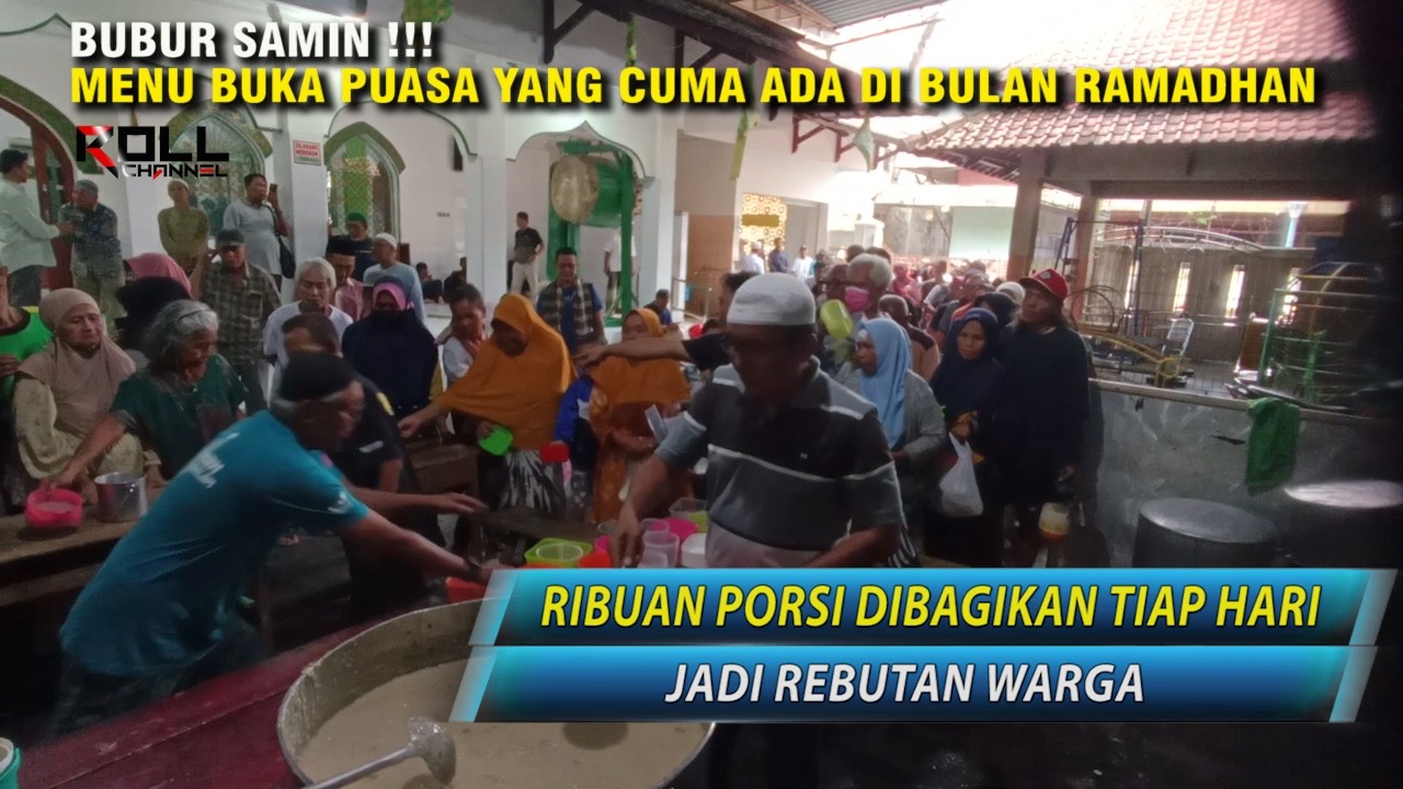 Tradisi 61 Tahun Bubur Samin, Sajian Khas Ramadan dari Solo