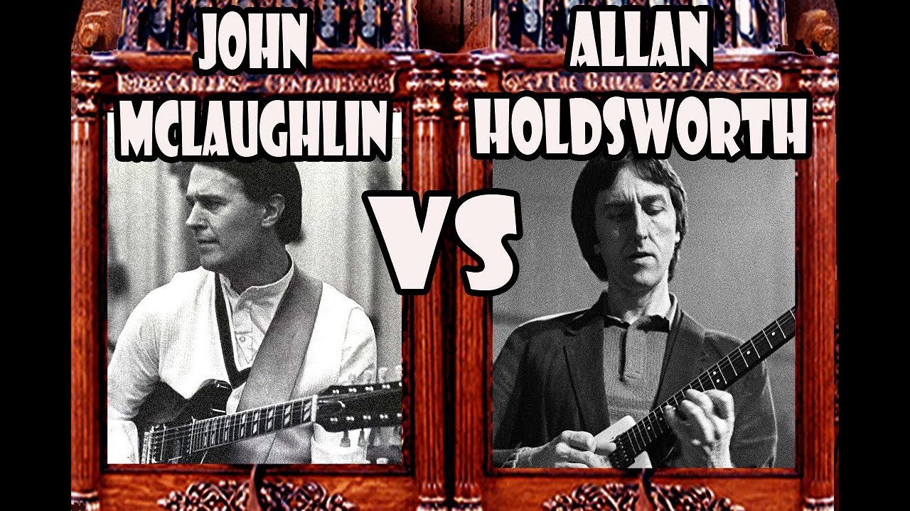 JOHN McLAUGHLIN vs ALLAN HOLDSWORTH | with The Super-i-ometer