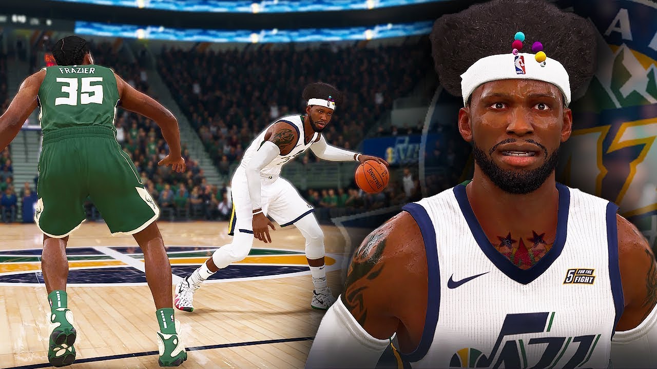 NBA Live 19 The One Career | NEW STREET BALL DRIBBLE GAWD MOVES BREAKS HIS ANKLES!