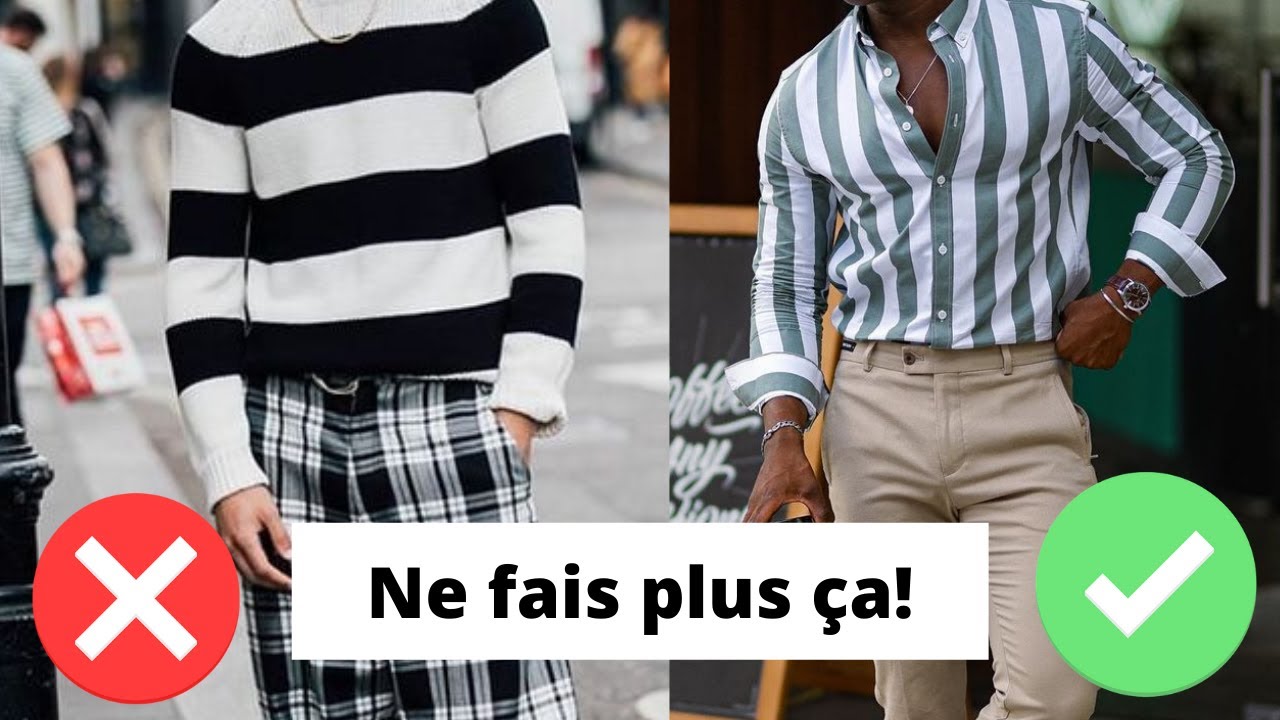 5 erreurs de style Homme à éviter /tuto homme