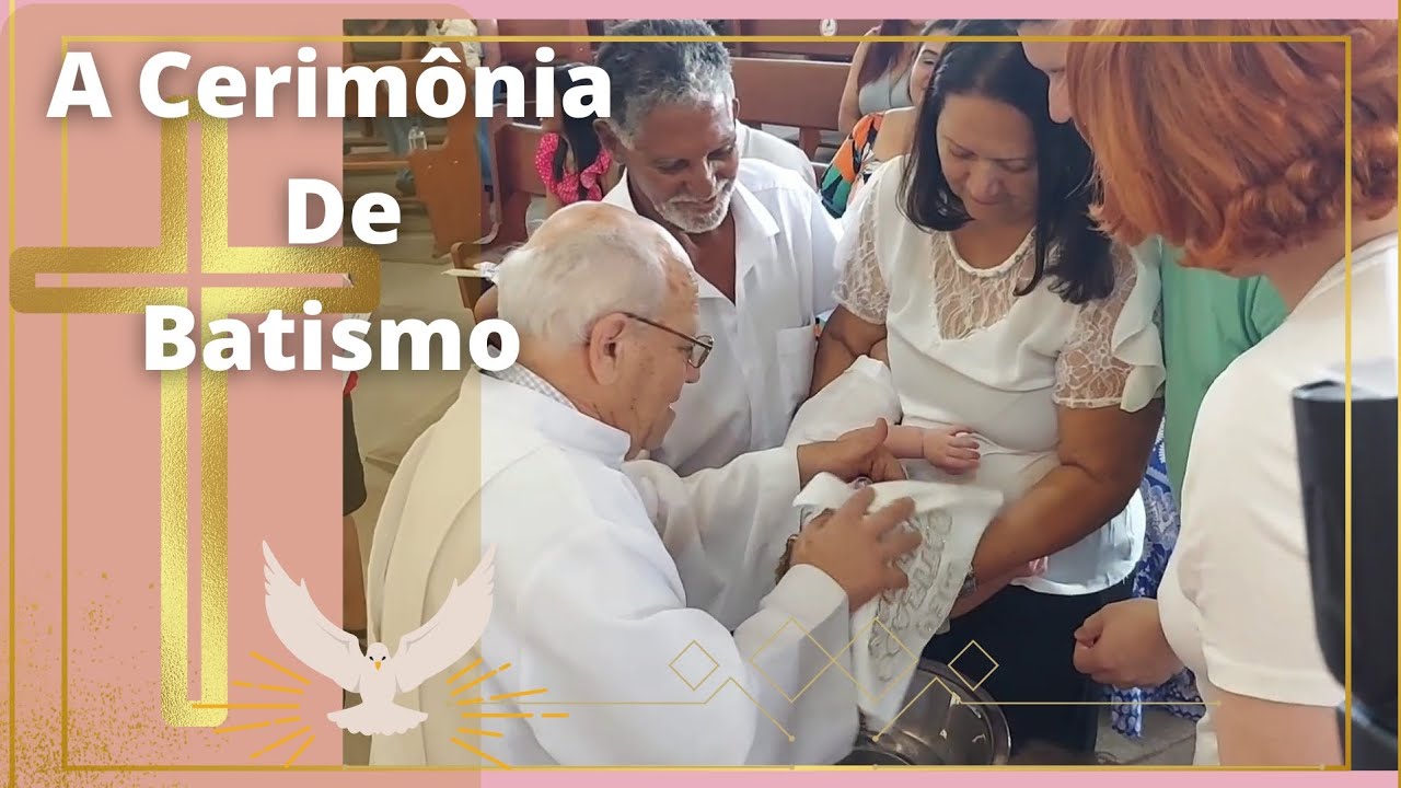 BATIZADO DO NEITHAN | Cerimônia de batismo | batizando o bebê