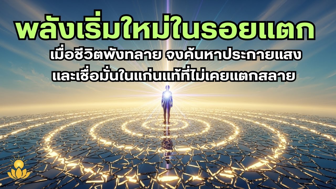 เมื่อทุกอย่างดูเหมือนพัง…จงจำไว้ว่าคุณยังมีพลังที่จะเริ่มใหม่ได้เสมอ | แสงภายใน (Inner Light)
