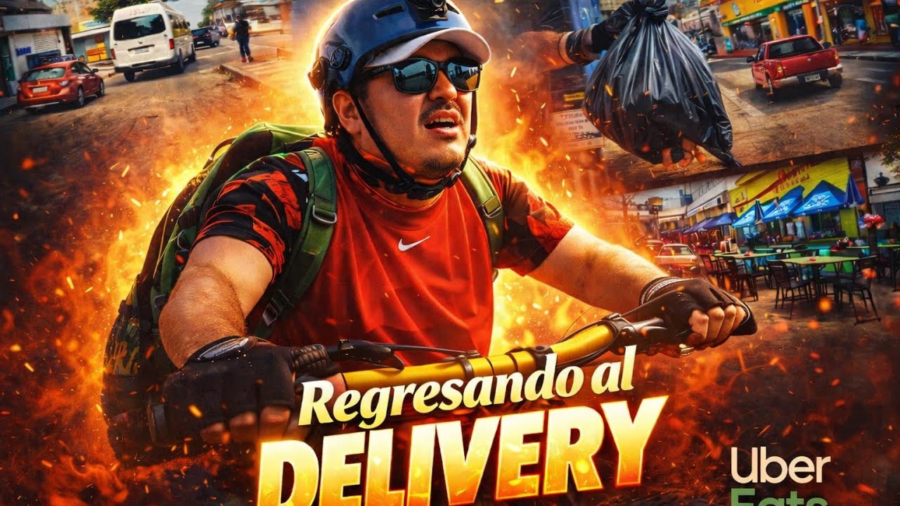 💥De vuelta a las andadas 🚴🏽‍♂️pero en domingo🙈-Tuxtla Gutiérrez -Ubereats 