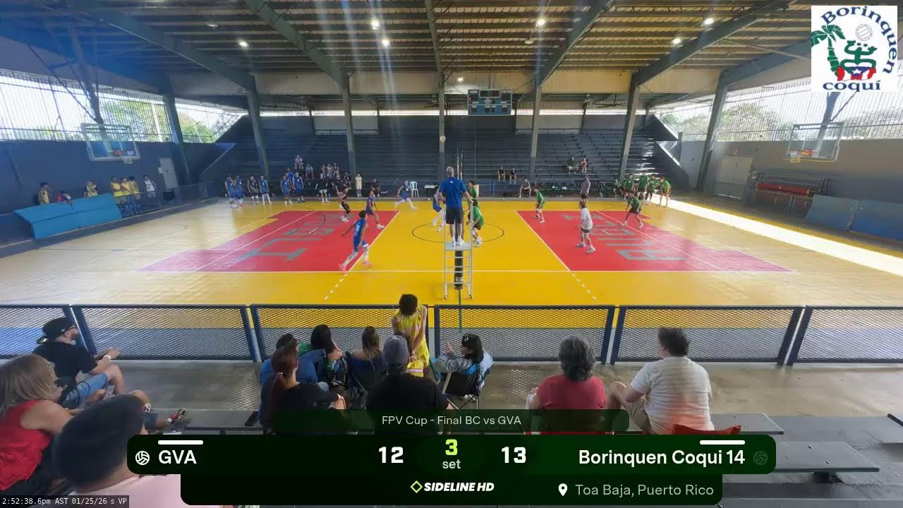 Borinquen Coqui 14 vs. GVA (2026.01.25)