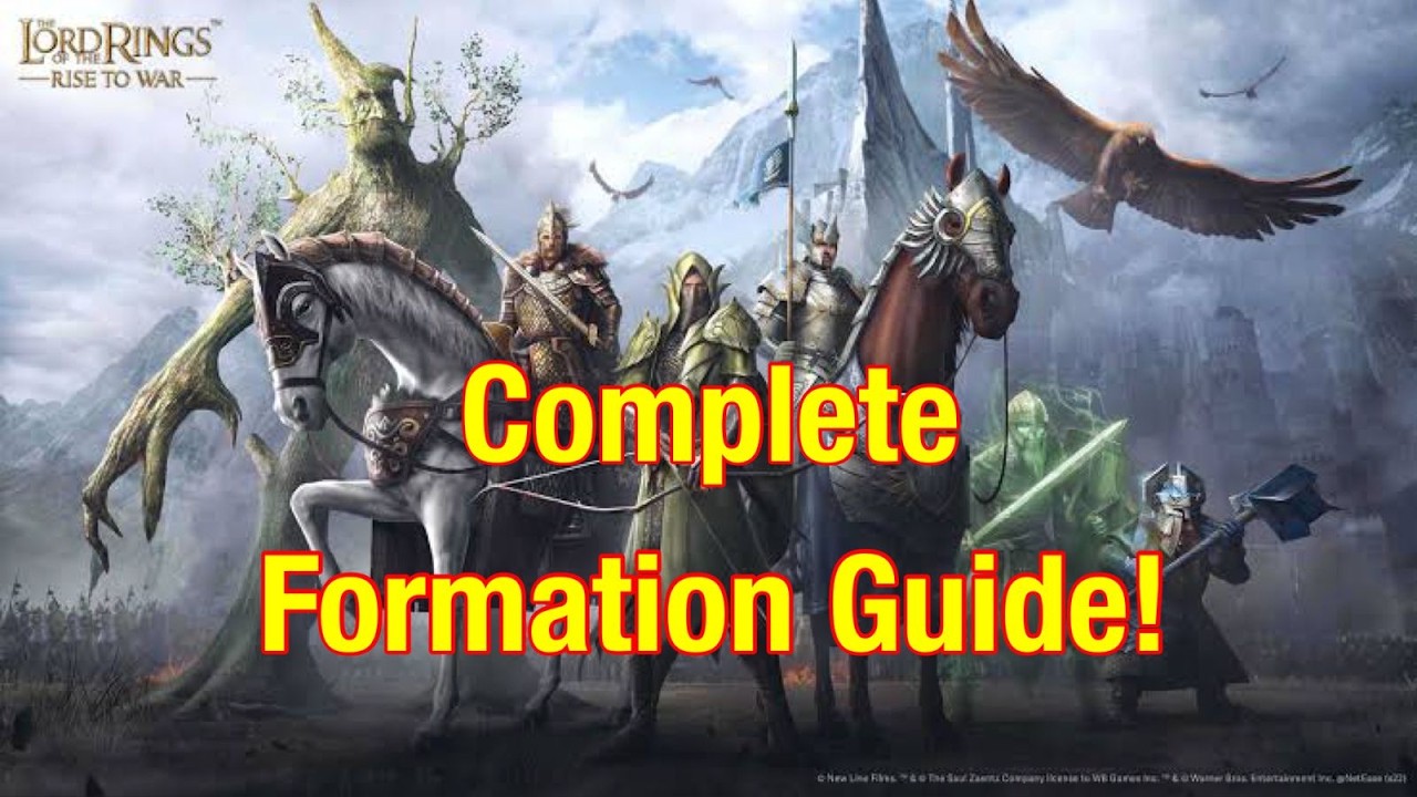 A Complete Guide To Building A Formation! - Lord Of The Rings: Rise To War!