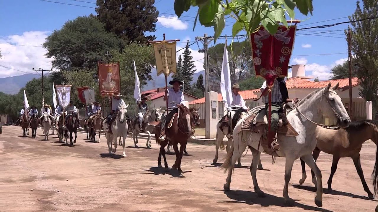 Reiterumzug in Molinos, Salta, Argentinien