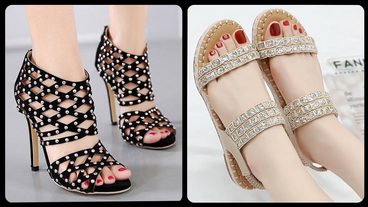 Gorgeous Summer Casual Beaded & Embellished Comfortable Sandals Boho Sandals Designs