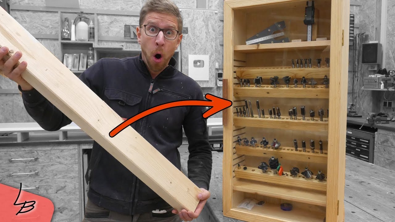 Fräserschrank | Vom Kantholz zum Möbelstück #1
