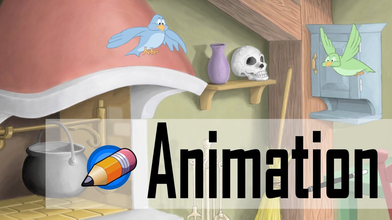 Magician's Home (Pencil2D Animation)